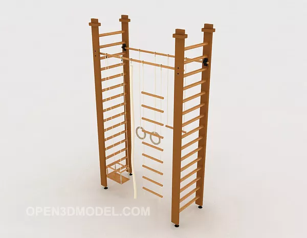 Children Creation Furniture Wooden 3d model Children Creation Furniture Wooden 3d model
