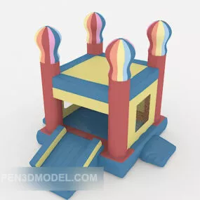Children Toy House Slider 3d model