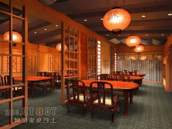 Chinese Restaurant Furniture Interior 3d model Chinese Restaurant Furniture Interior 3d model
