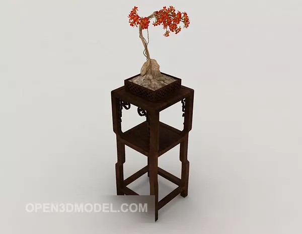 Chinese Bonsai Set Up 3d model Chinese Bonsai Set Up 3d model