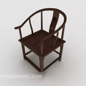 Chinese Classic Single Chair 3d model