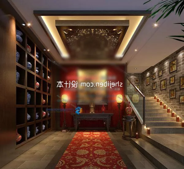 Chinese Clubhouse 3d model Chinese Clubhouse 3d model