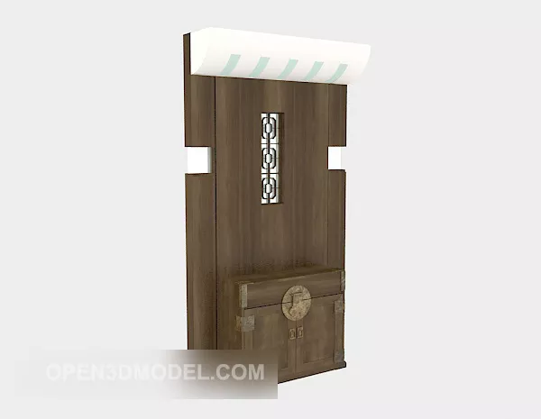Classic Gate Rails 3d model