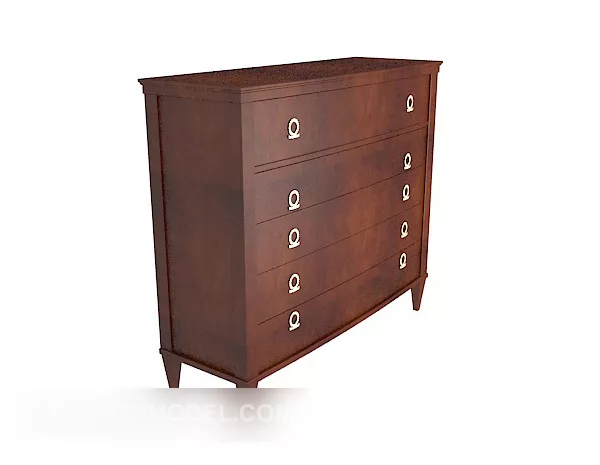 Chinese Drawer Cabinet 3d model Chinese Drawer Cabinet 3d model