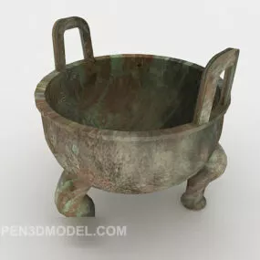 Chinese Fruit Bag Three Ding 3d model