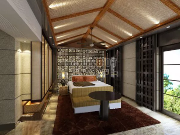 Chinese Full Bedroom Design Interior 3d model Chinese Full Bedroom Design Interior 3d model