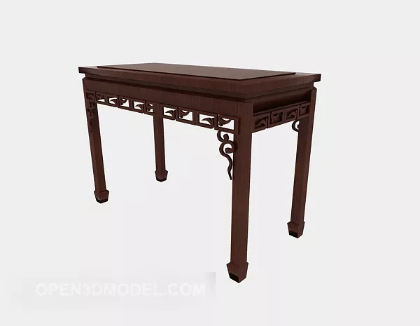 Console Table Chinese Furniture 3d model Console Table Chinese Furniture 3d model