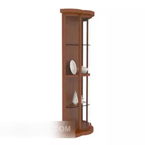 Chinese Furniture Display Cabinet 3d model