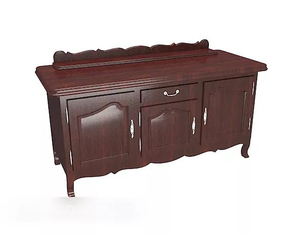 Chinese Furniture Side Cabinet Wooden 3d model Chinese Furniture Side Cabinet Wooden 3d model