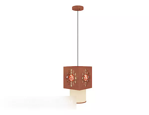 Chinese Generous Chandelier 3d model Chinese Generous Chandelier 3d model