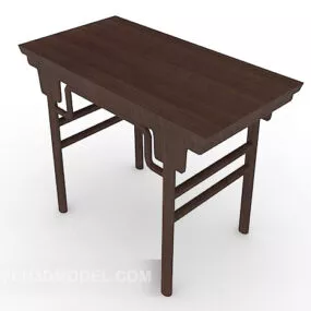 Chinese Home Bar Case Desk 3d model