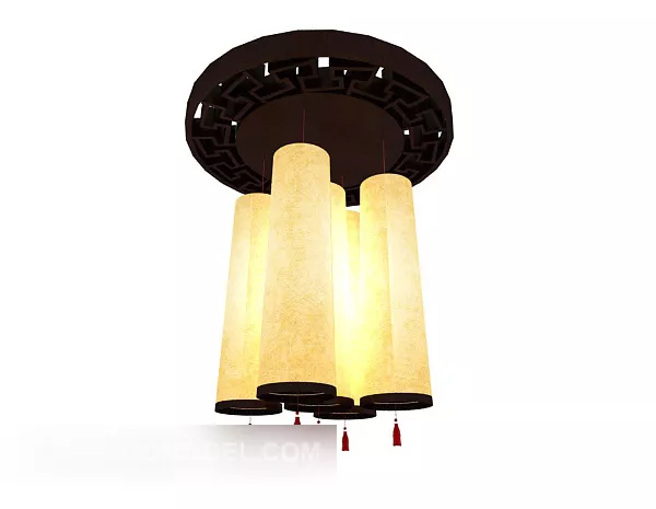 Chinese Home Chandelier 3d model Chinese Home Chandelier 3d model