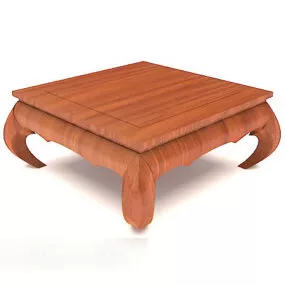 Chinese Home Simple Coffee Table 3d model