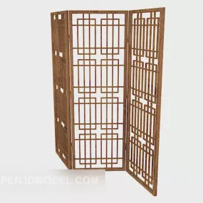 Chinese Home Simple Screen 3d model