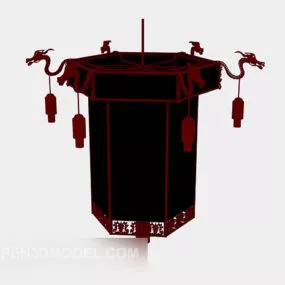 Chinese Lantern Traditional 3d model