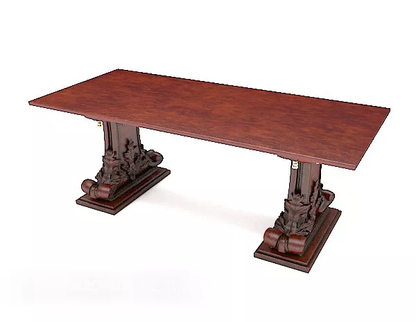Chinese Long-shaped Bar Case Mahogany 3d model Chinese Long-shaped Bar Case Mahogany 3d model