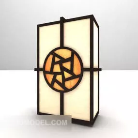 Chinese Long-shaped Chandelier 3d model
