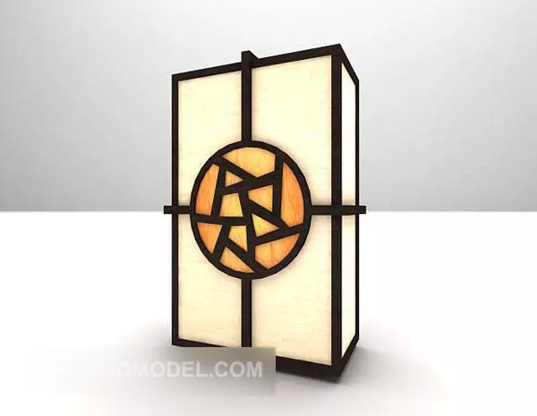 Chinese Long-shaped Chandelier 3d model Chinese Long-shaped Chandelier 3d model