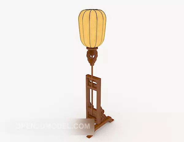 Chinese Minimalist Floor Lamp 3d model Chinese Minimalist Floor Lamp 3d model
