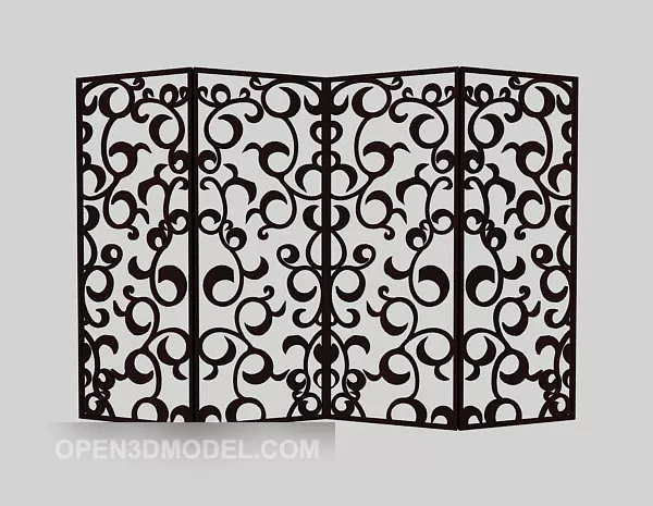 Screen Radiator Frame 3d model