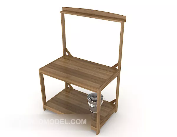 Rack Market Display Shelf 3d model