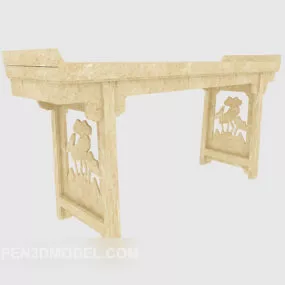 Chinese Retro Bar Case 3d model
