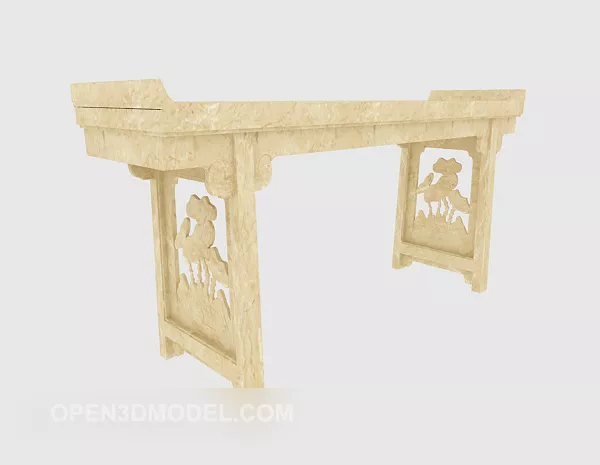 Chinese Retro Bar Case 3d model Chinese Retro Bar Case 3d model
