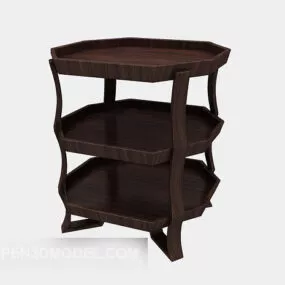 Chinese Retro Side Table 3d model