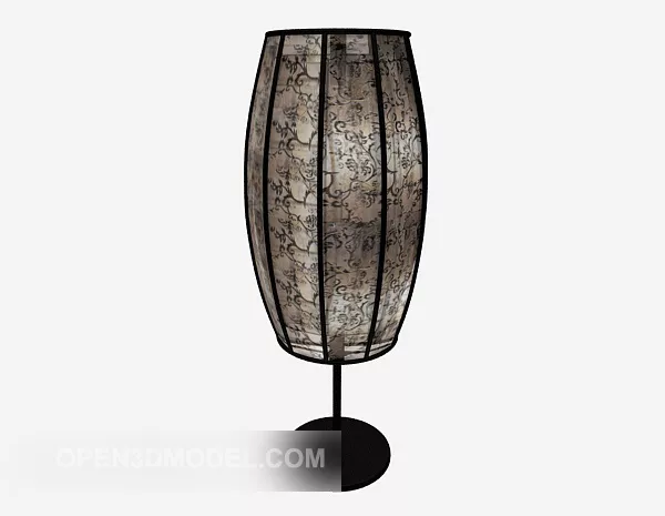 Chinese Retro Style Table Lamp 3d model Chinese Retro Style Table Lamp 3d model