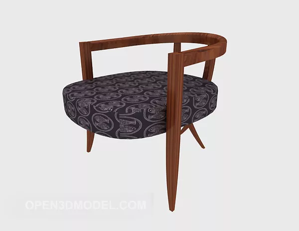 Chinese Simple Solid Wood Chair 3d model Chinese Simple Solid Wood Chair 3d model