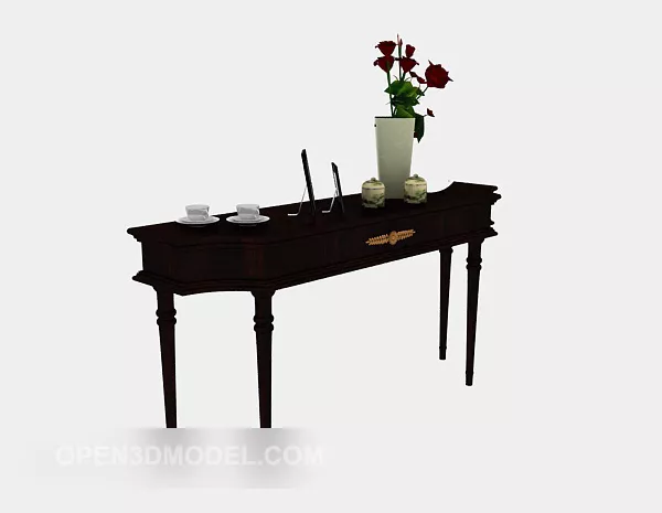 Vintage Decor Molding Corner 3d model