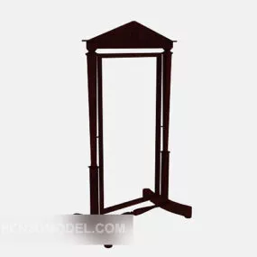 Chinese Solid Wood Frame 3d model