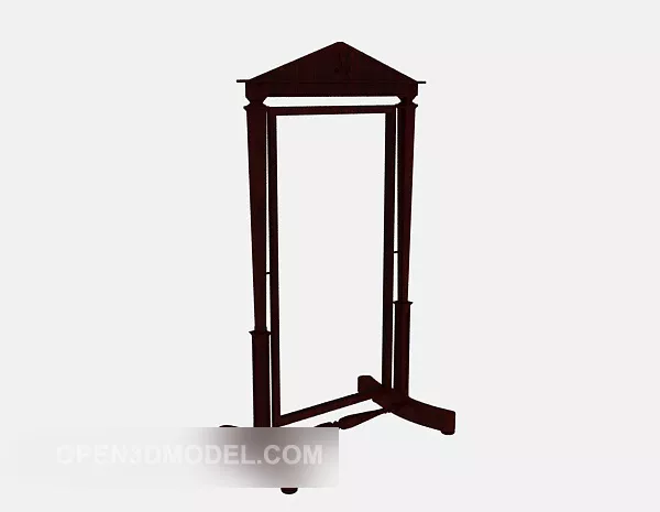 Chinese Solid Wood Frame 3d model Chinese Solid Wood Frame 3d model