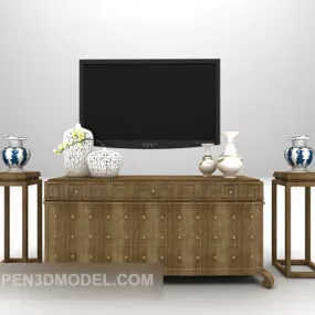 Chinese Furniture Tv Cabinet 3d model