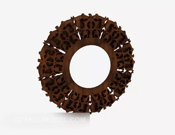 Chinese Style Circular Decoration 3d model Chinese Style Circular Decoration 3d model