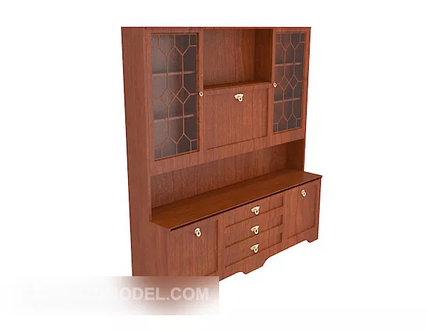 Chinese Style Display Cabinet 3d model Chinese Style Display Cabinet 3d model