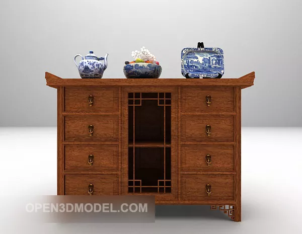 Porcelain Vase Paloma 3d model