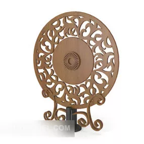 Chinese Table Figurine Home Decoration 3d model