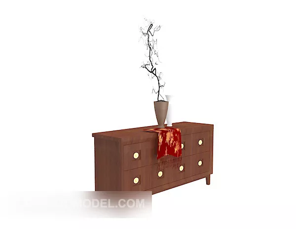 Modern Locker With Polygon Face 3d model