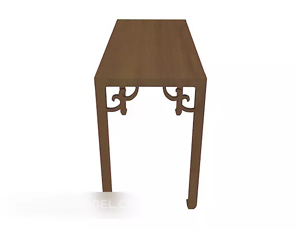 Chinese Vintage Style Side Table 3d model Chinese Vintage Style Side Table 3d model