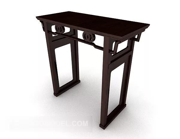 Chinese Style Simple For Table Furniture 3d model Chinese Style Simple For Table Furniture 3d model