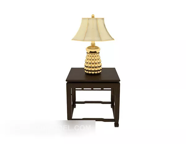 Chinese Style Solid Wood Small Side Table 3d model Chinese Style Solid Wood Small Side Table 3d model