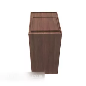 Chinese Style Solid Wood Table 3d model