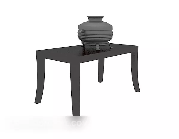 Chinese Style Swing 3d model Chinese Style Swing 3d model