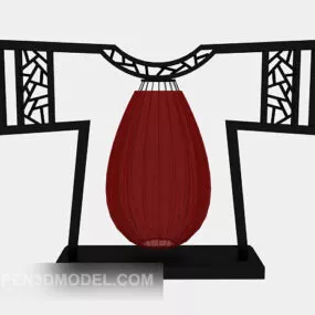 Chinese Style Table Lamp 3d model