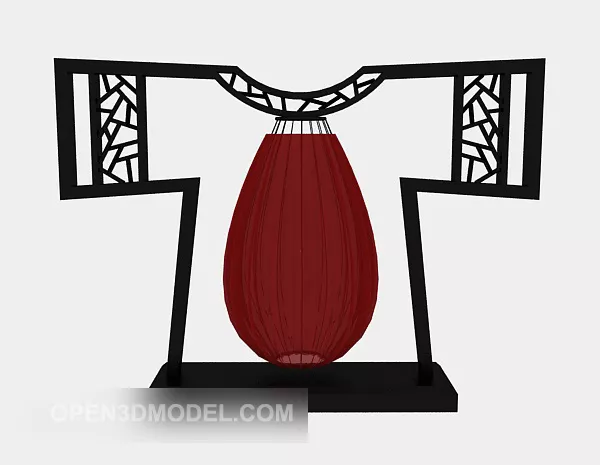 Chinese Style Table Lamp 3d model Chinese Style Table Lamp 3d model