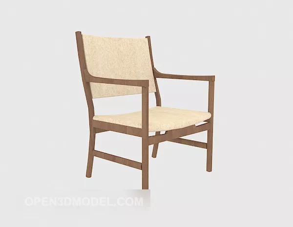 Chinese Style Traditional Armchair 3d model Chinese Style Traditional Armchair 3d model