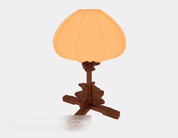 Chinese Style Traditional Table Lamp 3d model Chinese Style Traditional Table Lamp 3d model