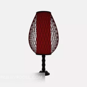 Chinese Table Lamp Antique Design 3d model