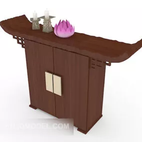 Chinese Table, Side Cabinet 3d model